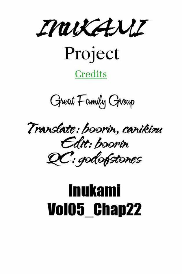 Inukami Chapter 22 - Trang 2