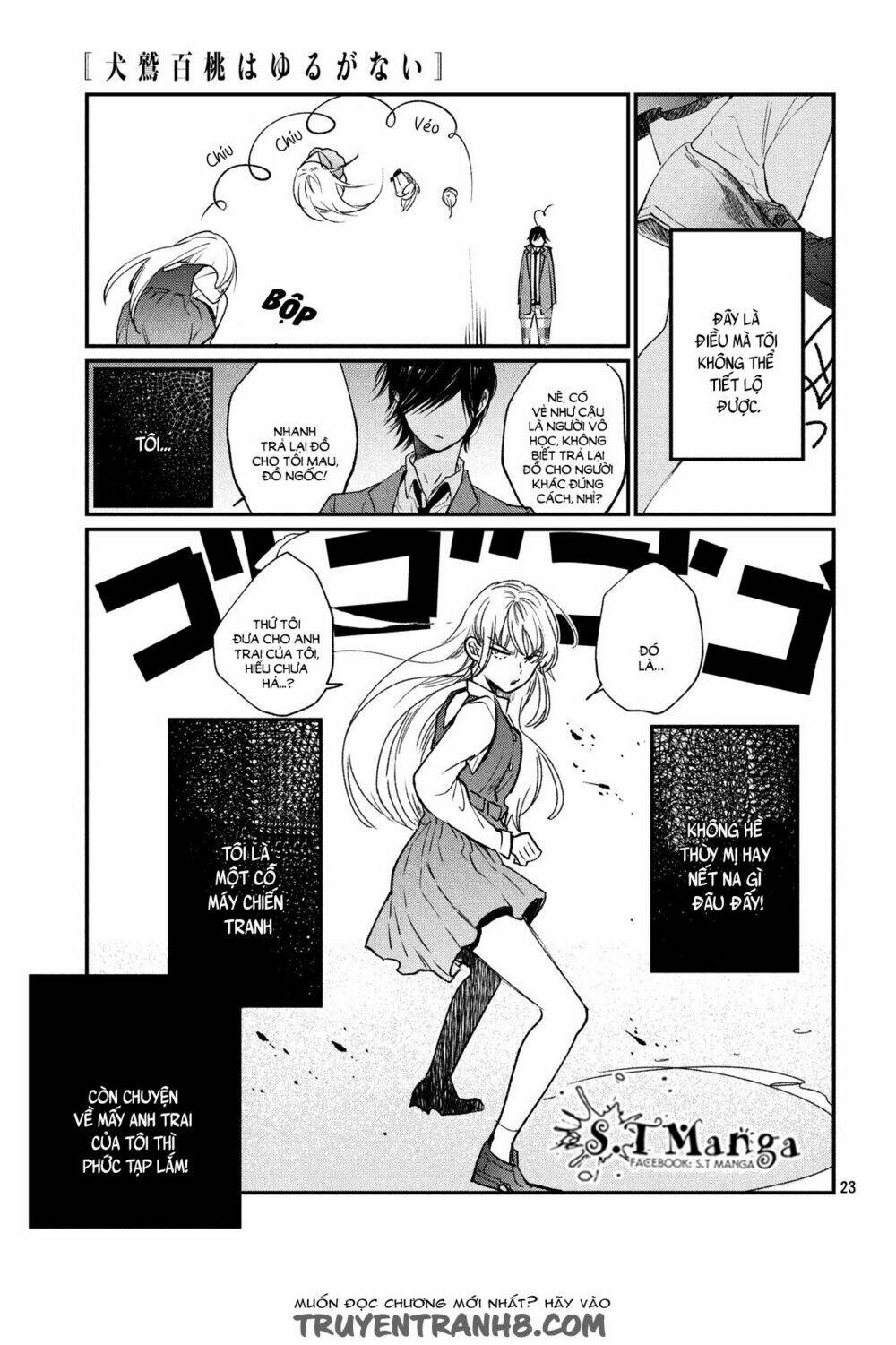 Inuwashi Momo Wa Yuruganai Chapter 1 - Trang 2