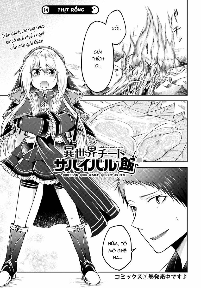 isekai cheat survival meshi chapter 14 - Trang 2