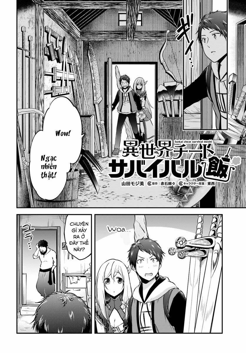 isekai cheat survival meshi chapter 17 - Trang 2