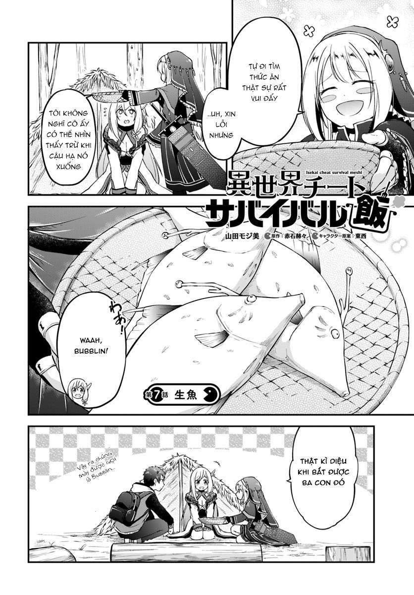 isekai cheat survival meshi chapter 7 - Next chapter 8