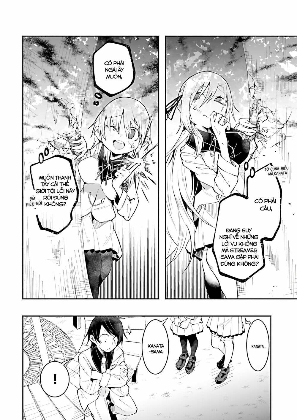 isekai de haishin katsudou wo shitara tairyou no yandere shinja wo umidashite shimatta ken chapter 16 - Trang 2