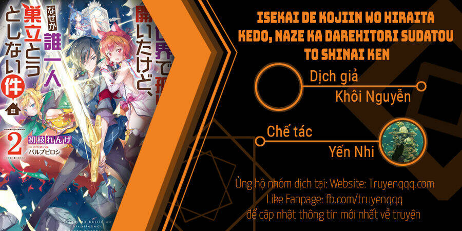 isekai de kojiin wo hiraita kedo, naze ka darehitori sudatou to shinai ken chương 41 - Trang 2