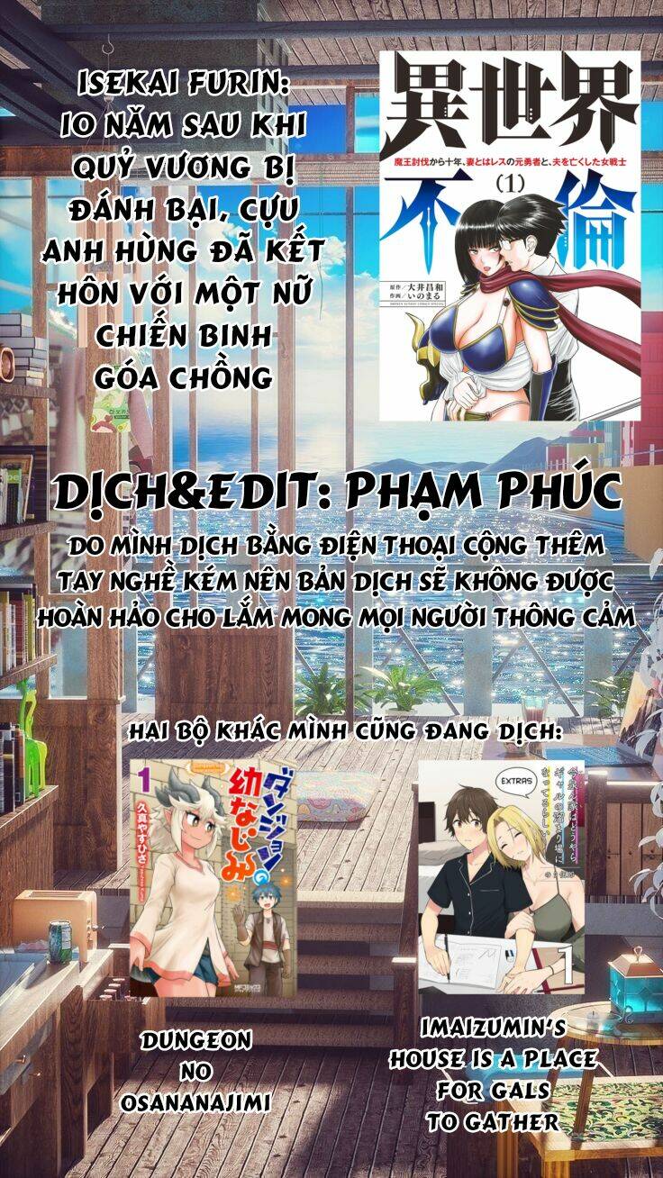 isekai furin: 10 năm sau khi ma vương bị đánh bại, cựu anh hùng đã kết hôn với một nữ chiến binh góa chồng chapter 1 - Next chapter 2