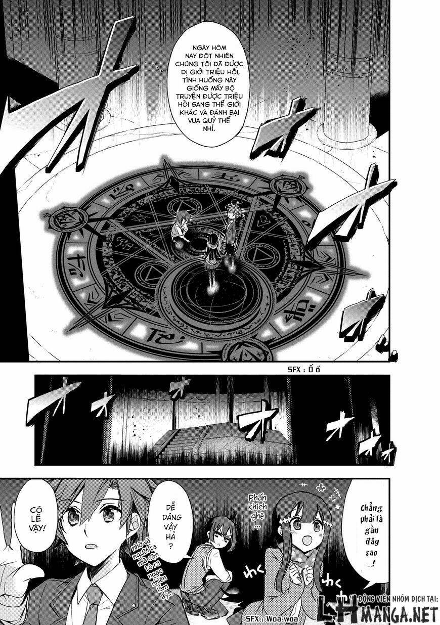 isekai mahou wa okureteru! chapter 1 - Trang 2