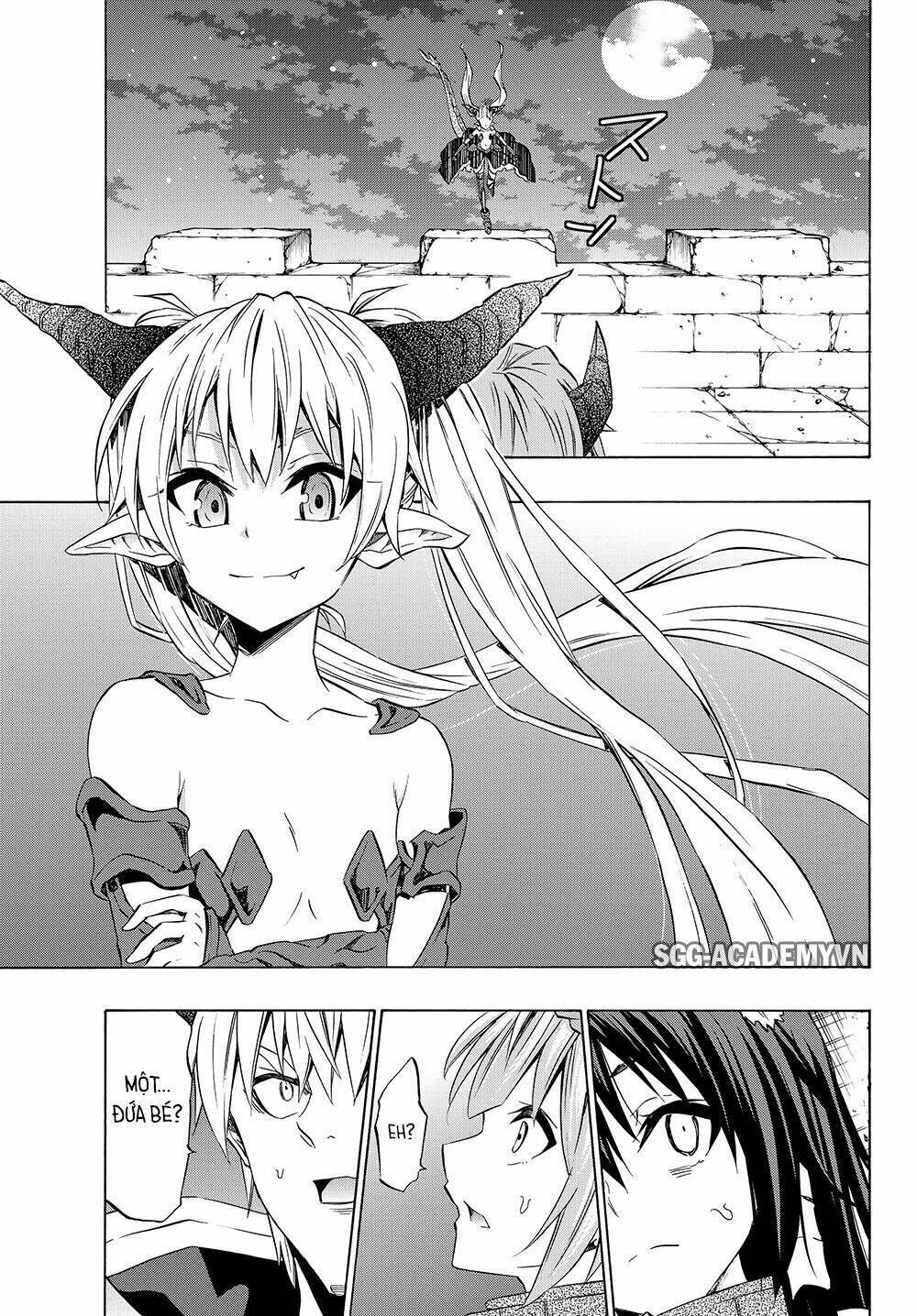 isekai maou to shoukan shoujo no dorei majutsu chapter 27.1: cố gắng giải trừ phong ấn (2) - Trang 2