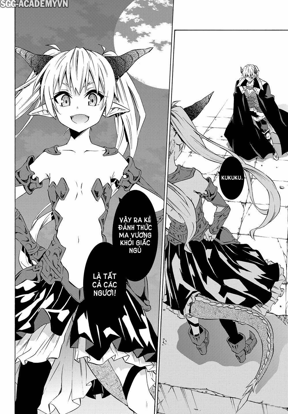 isekai maou to shoukan shoujo no dorei majutsu chapter 27.1: cố gắng giải trừ phong ấn (2) - Trang 2