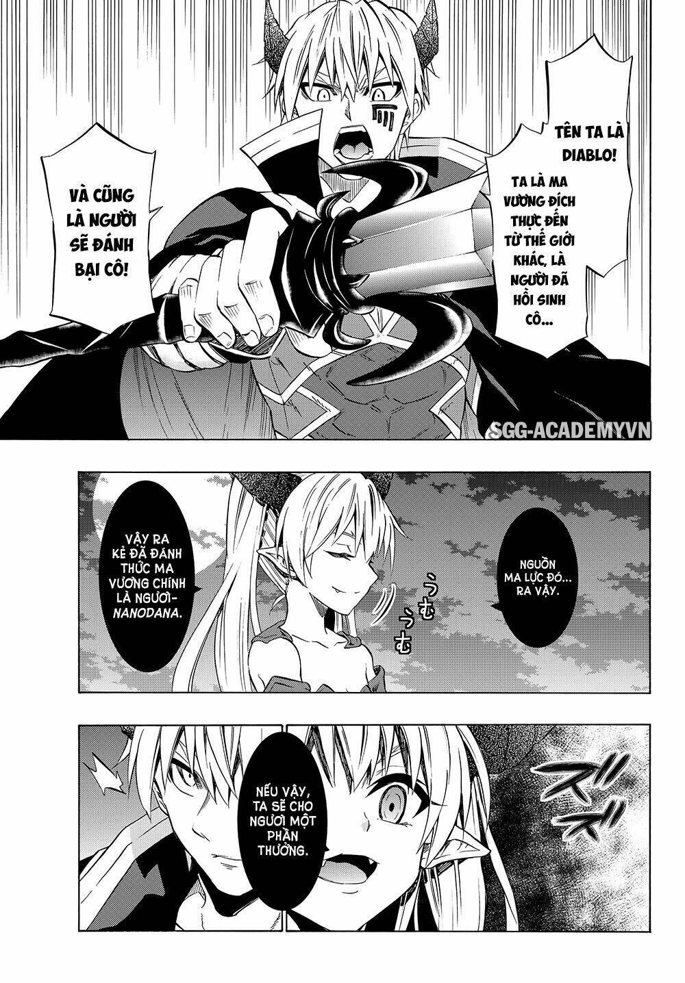 isekai maou to shoukan shoujo no dorei majutsu chapter 27.1: cố gắng giải trừ phong ấn (2) - Trang 2