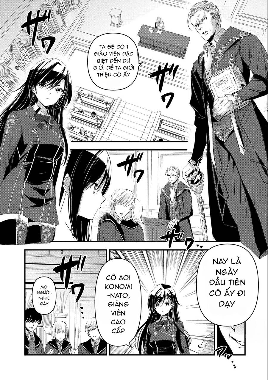 isekai teni shite kyoushi ni natta ga, majo to osorerareteiru ken ~aoi-sensei no gakuen funtou nisshi~ chương 3 - Next Chapter 4