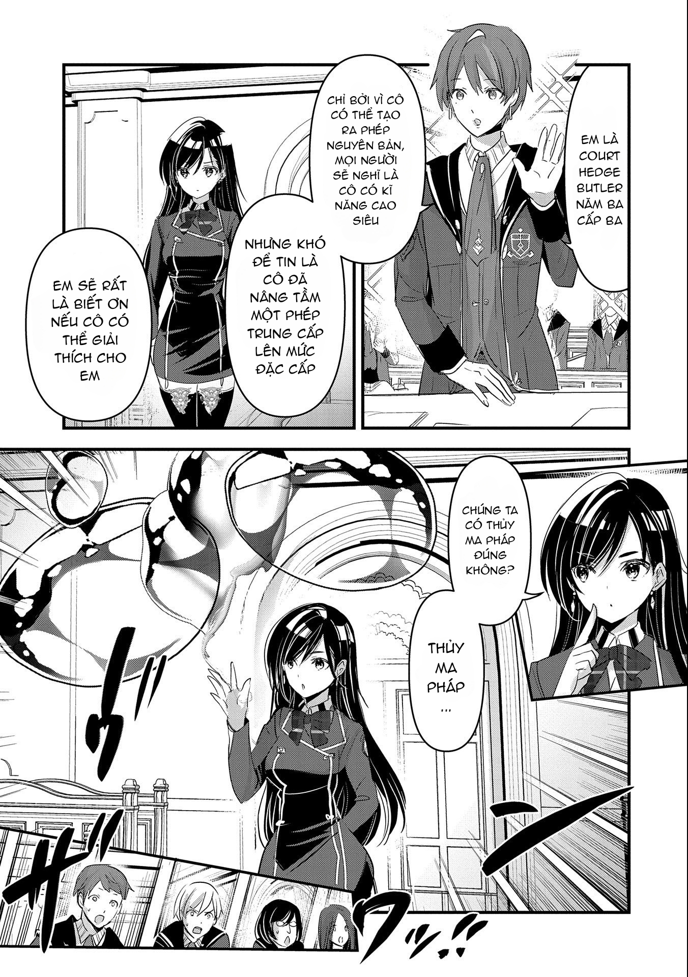 isekai teni shite kyoushi ni natta ga, majo to osorerareteiru ken ~aoi-sensei no gakuen funtou nisshi~ Chapter 4 - Trang 2