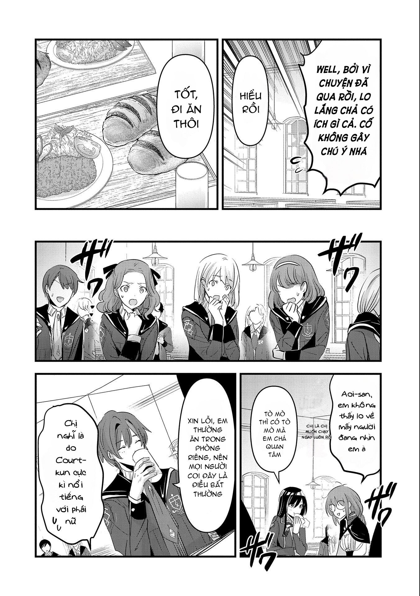 isekai teni shite kyoushi ni natta ga, majo to osorerareteiru ken ~aoi-sensei no gakuen funtou nisshi~ Chapter 4 - Trang 2