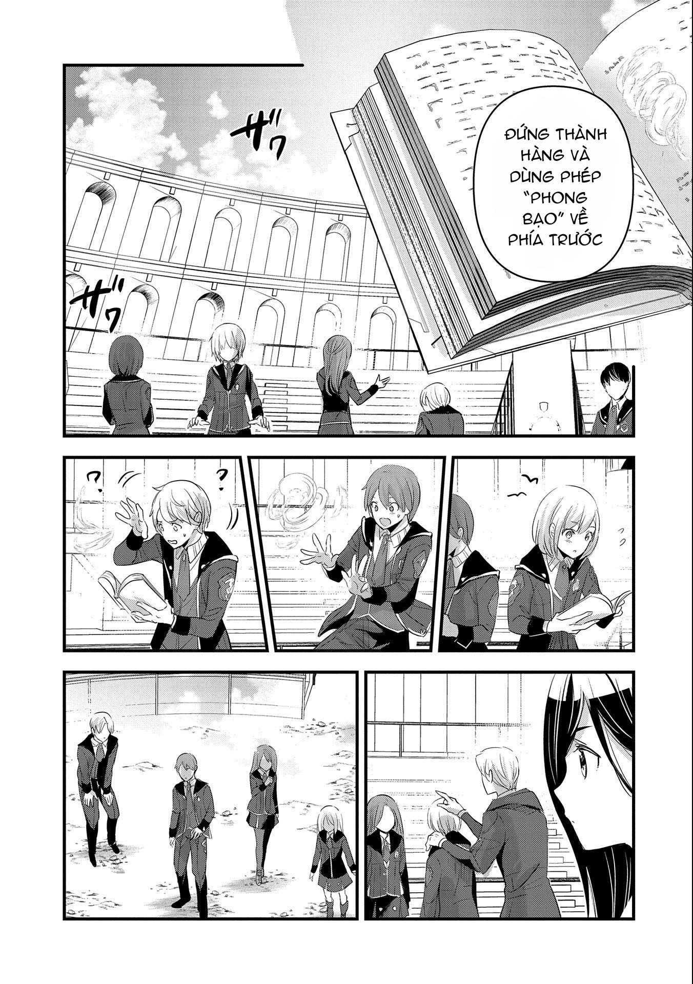 isekai teni shite kyoushi ni natta ga, majo to osorerareteiru ken ~aoi-sensei no gakuen funtou nisshi~ Chapter 4 - Trang 2