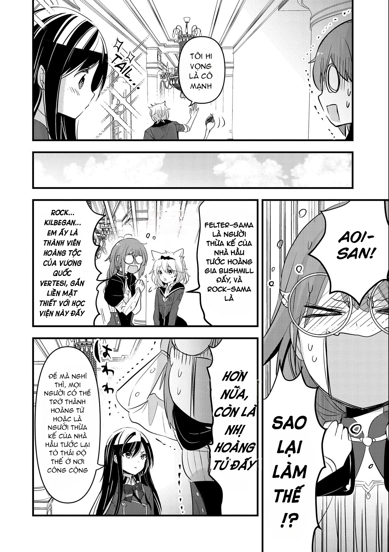 isekai teni shite kyoushi ni natta ga, majo to osorerareteiru ken ~aoi-sensei no gakuen funtou nisshi~ Chapter 4 - Trang 2