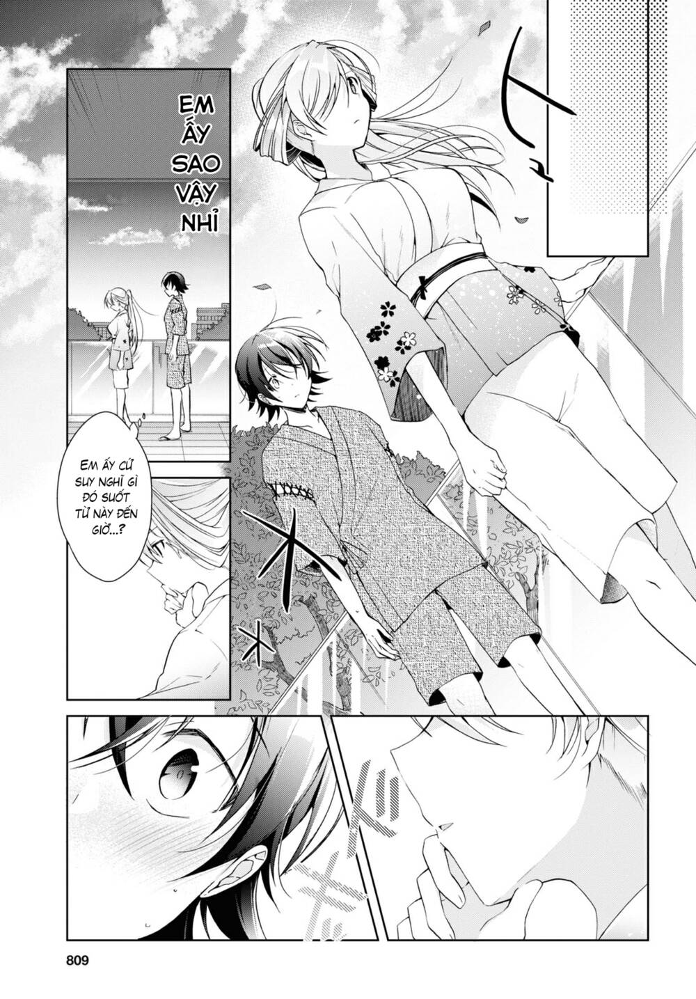 isshiki-san wa koi wo shiritai chương 11 - Next chương 12