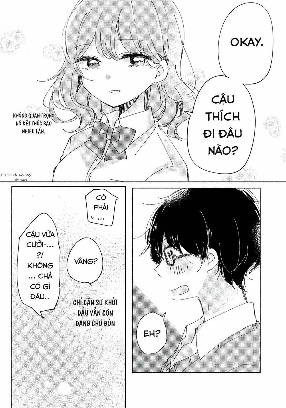 it's not meguro-san's first time chapter 2: mình muốn làm nó - Trang 2