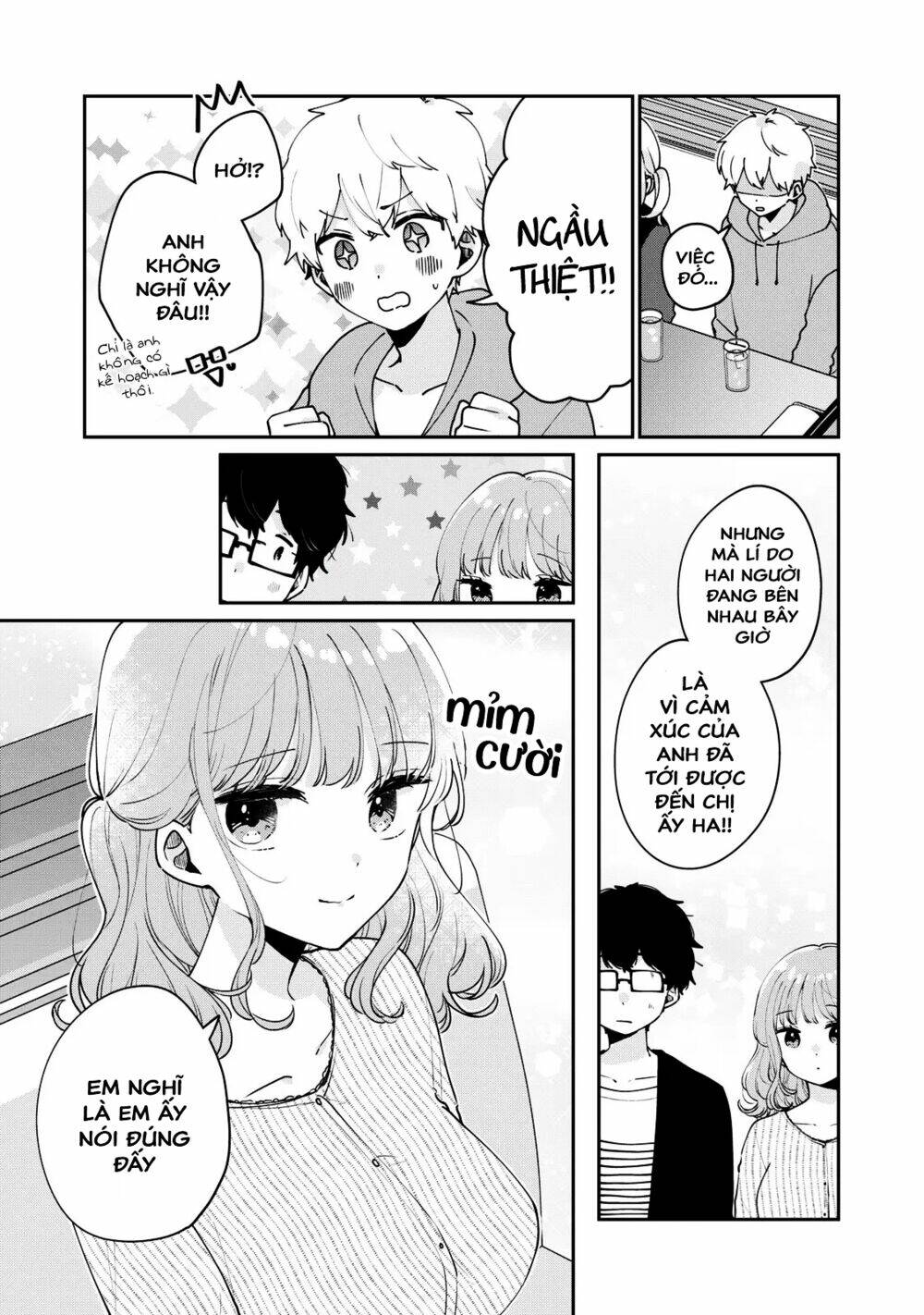 it's not meguro-san's first time chapter 55 - Next chapter 56: sẽ là nói dối