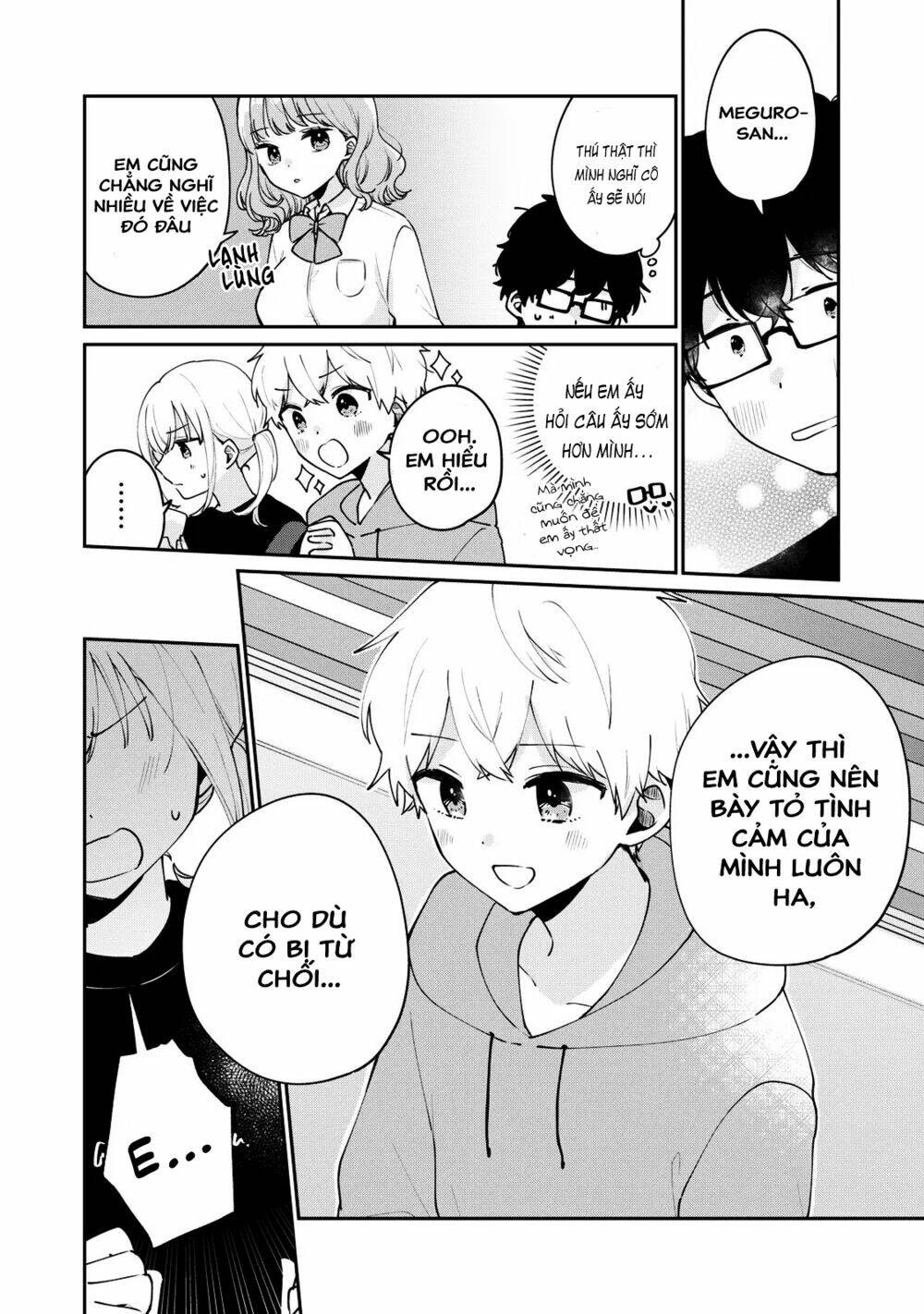 it's not meguro-san's first time chapter 55 - Next chapter 56: sẽ là nói dối