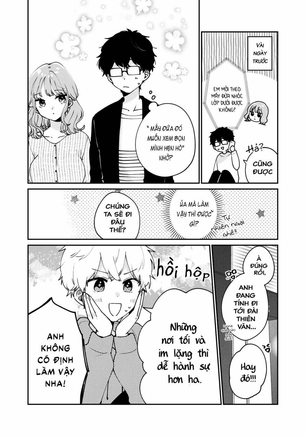 it's not meguro-san's first time chapter 55 - Next chapter 56: sẽ là nói dối