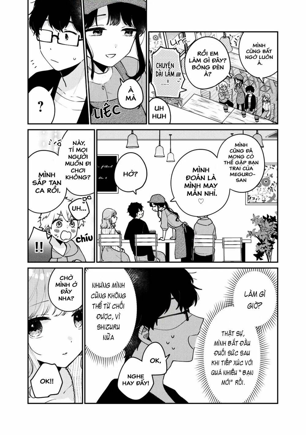 it's not meguro-san's first time chapter 56: sẽ là nói dối - Trang 2