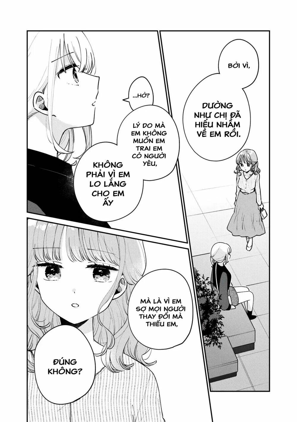 it's not meguro-san's first time chapter 56: sẽ là nói dối - Trang 2