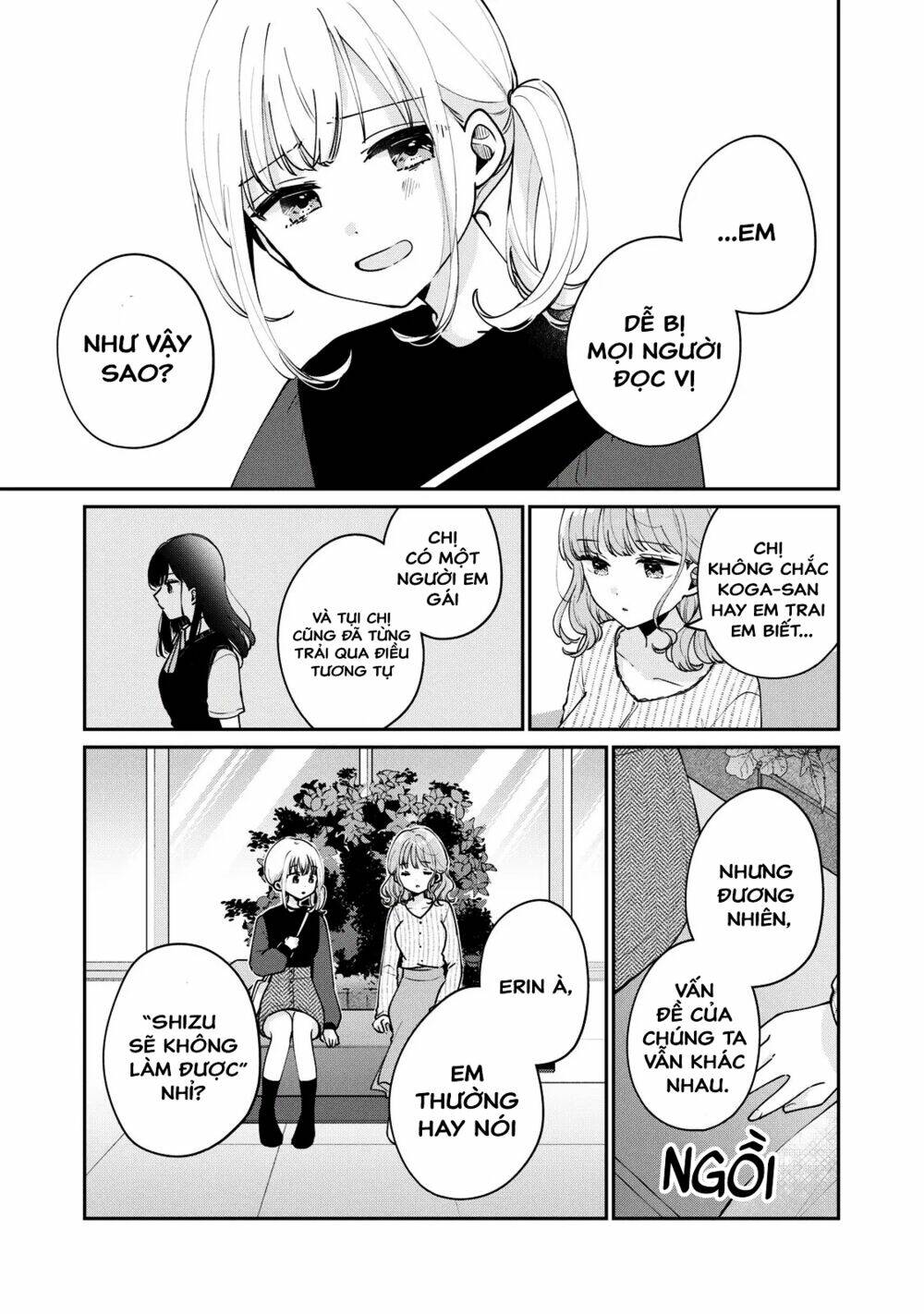 it's not meguro-san's first time chapter 56: sẽ là nói dối - Trang 2