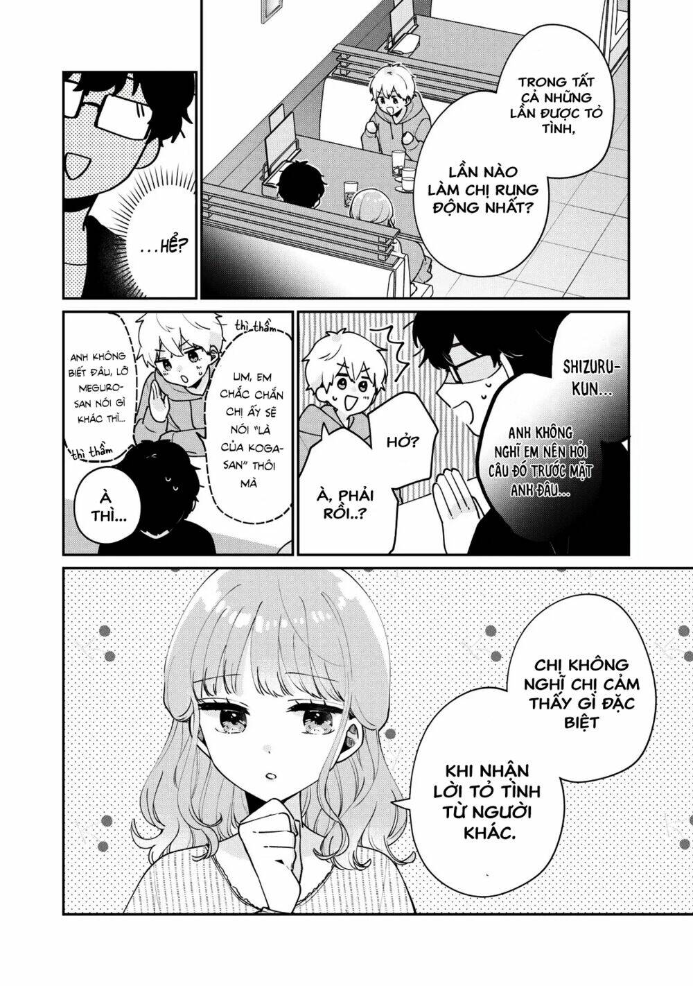 it's not meguro-san's first time chapter 56: sẽ là nói dối - Trang 2