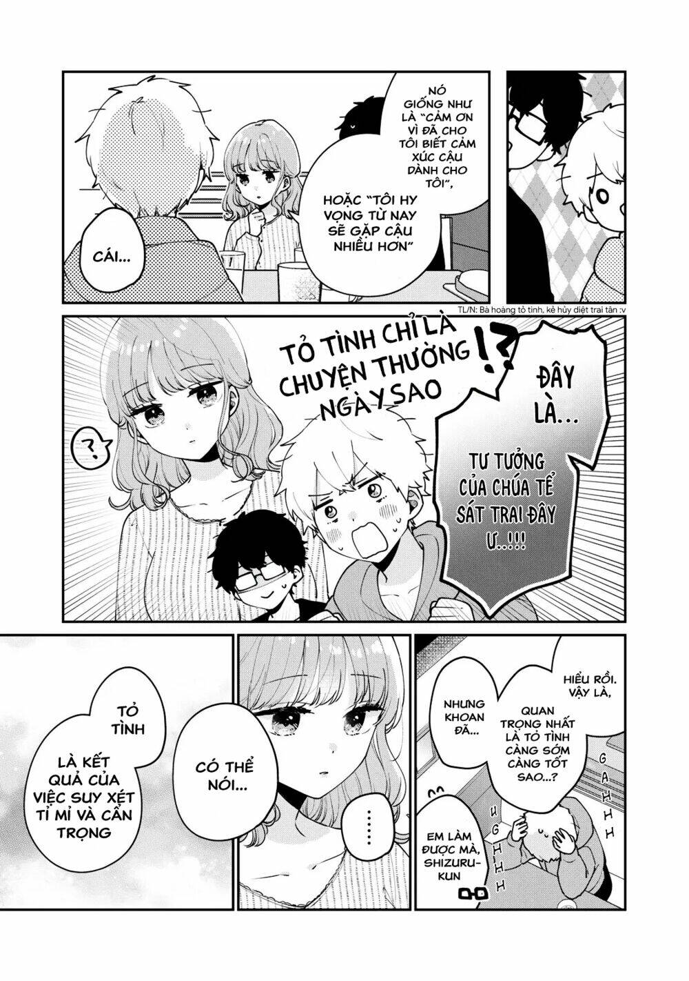 it's not meguro-san's first time chapter 56: sẽ là nói dối - Trang 2