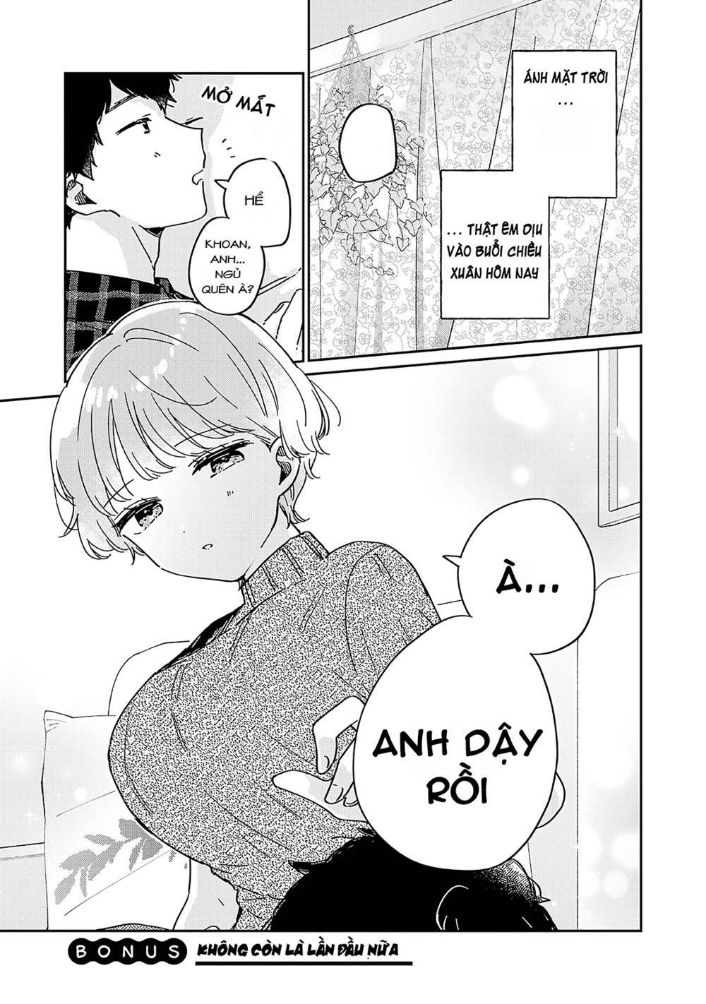 it's not meguro-san's first time chapter 59.5: bonus: không còn là lần đầu nữa - Next chapter 60: tấm ảnh chung