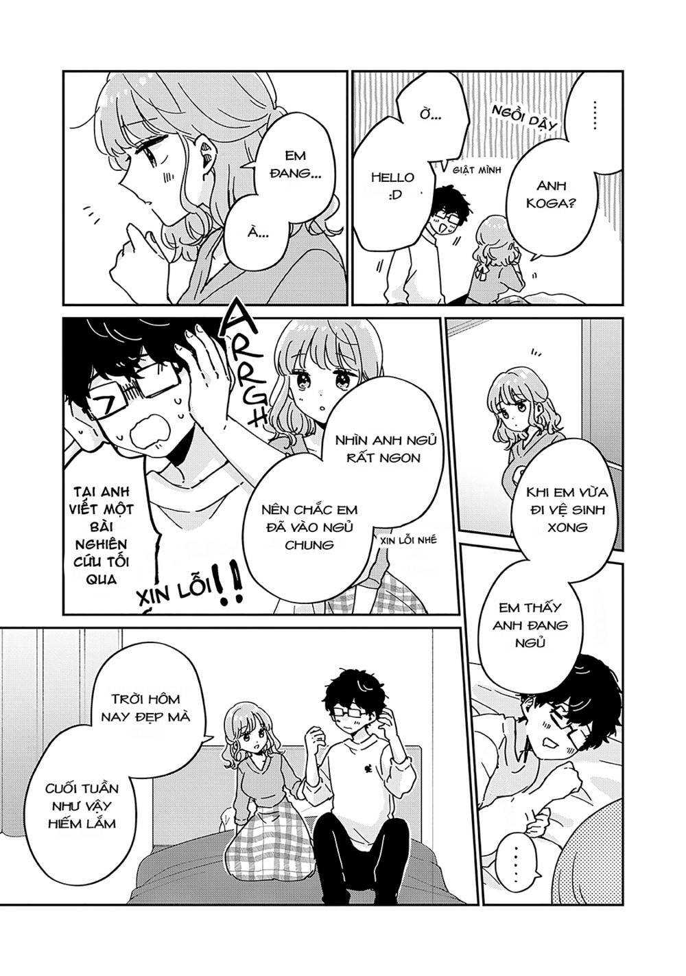 it's not meguro-san's first time chapter 59.5: bonus: không còn là lần đầu nữa - Next chapter 60: tấm ảnh chung