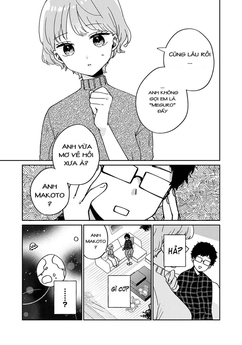 it's not meguro-san's first time chapter 59.5: bonus: không còn là lần đầu nữa - Next chapter 60: tấm ảnh chung