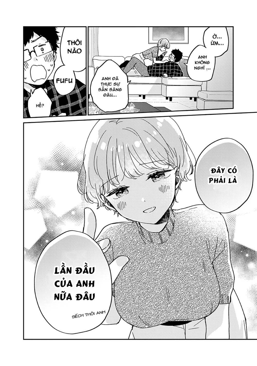 it's not meguro-san's first time chapter 59.5: bonus: không còn là lần đầu nữa - Next chapter 60: tấm ảnh chung