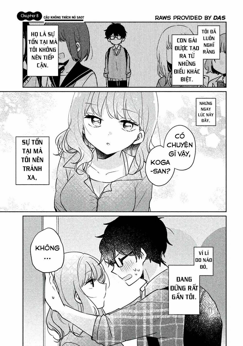 it's not meguro-san's first time chapter 8: cậu không thích nó sao? - Trang 2