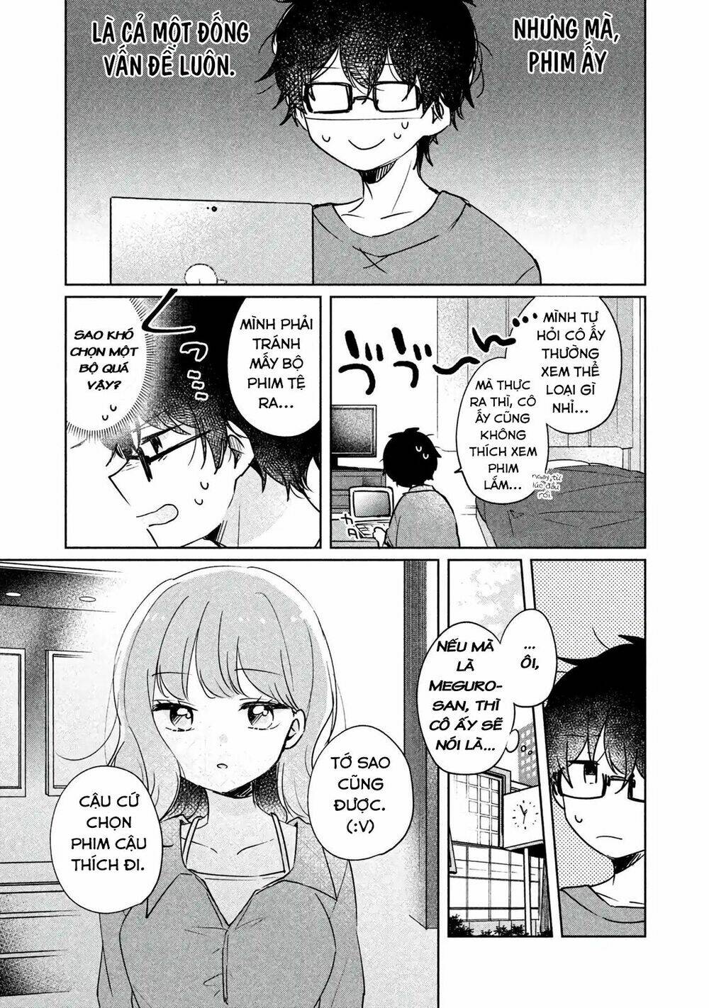 it's not meguro-san's first time chapter 8: cậu không thích nó sao? - Trang 2