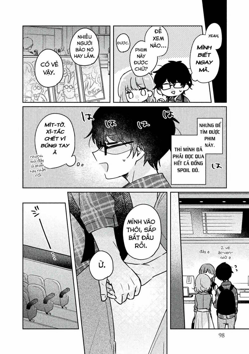 it's not meguro-san's first time chapter 8: cậu không thích nó sao? - Trang 2