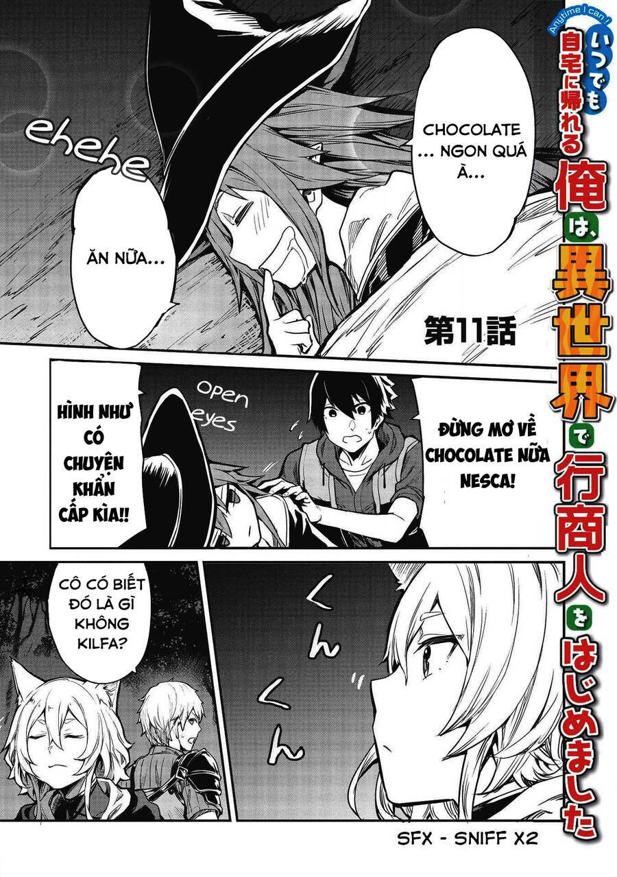 itsudemo jitaku ni kaerareru ore wa, isekai de gyoushounin o hajimemashita chapter 11 - Trang 2