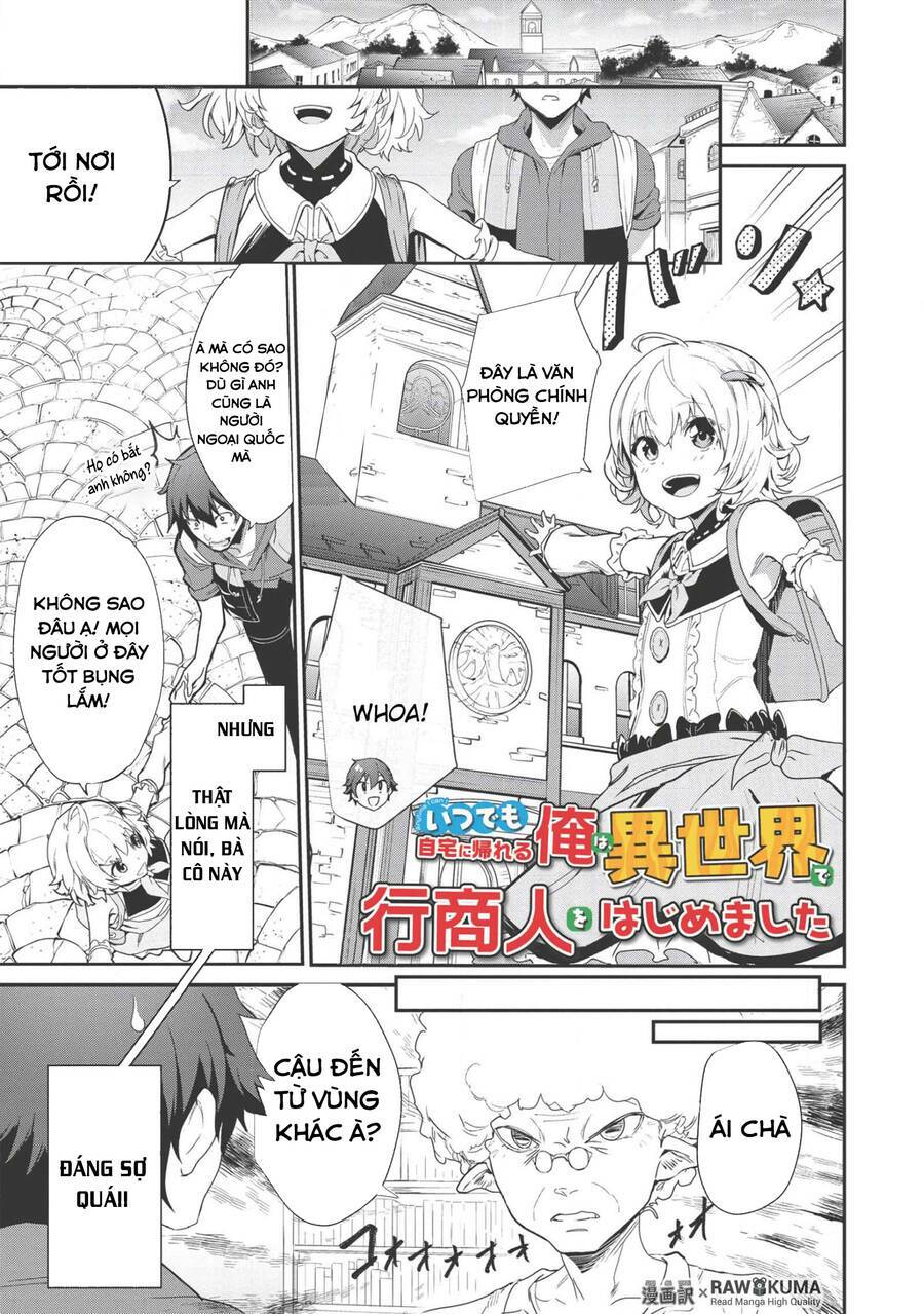 itsudemo jitaku ni kaerareru ore wa, isekai de gyoushounin o hajimemashita chapter 2 - Trang 2