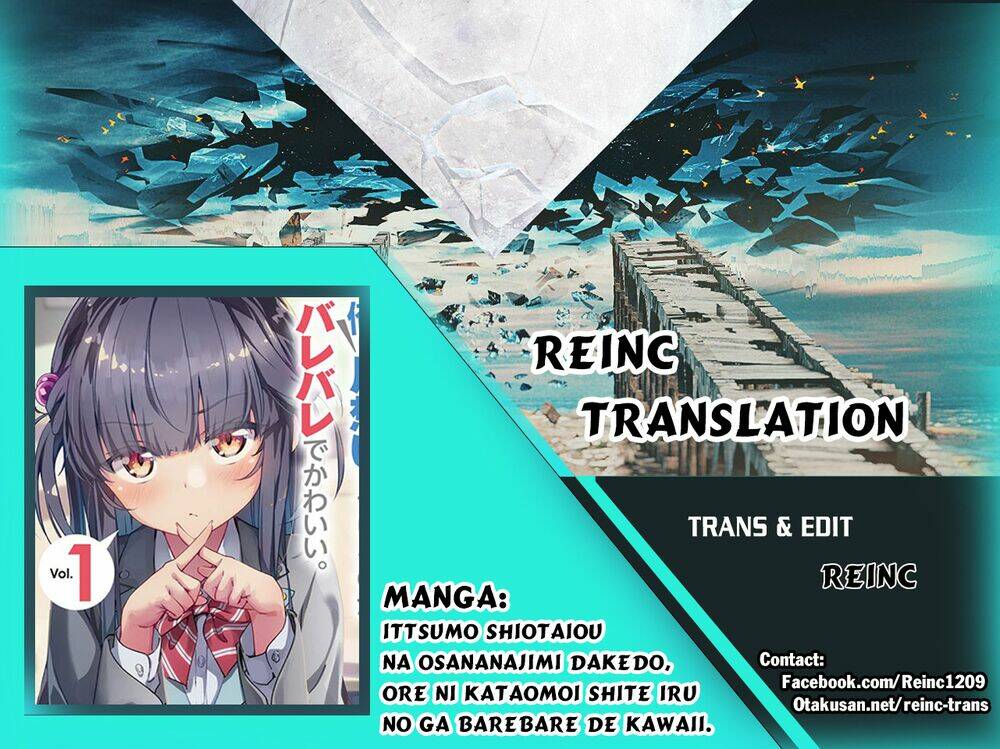 itsumo shiotaiou na osananajimi dakedo, ore ni kataomoi shite iru no ga barebare de kawaii chapter 1.2 - Trang 2