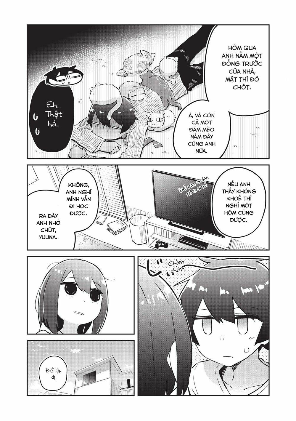 itsumo shiotaiou na osananajimi dakedo, ore ni kataomoi shite iru no ga barebare de kawaii chapter 1.2 - Trang 2