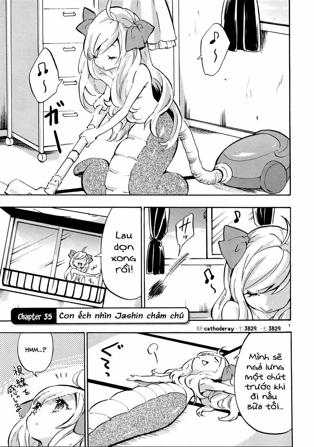 jashin-chan dropkick chapter 35 - Next Chapter 36