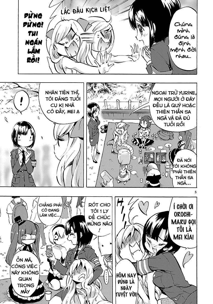 jashin-chan dropkick chapter 69: hoa và kẻ thứ ba - Trang 2