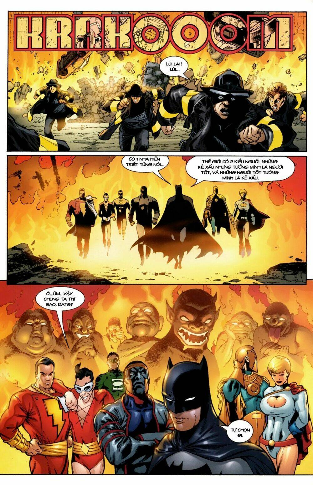 JLA JSA: VIRTUE AND VICE Chapter 2 - Next Chapter 3