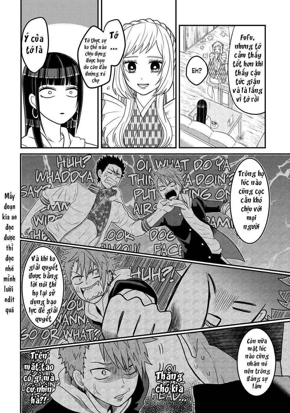 josou shite mendoukusai koto ni natteru nekura to yankee no ryou kataomoi chapter 3 - Trang 2