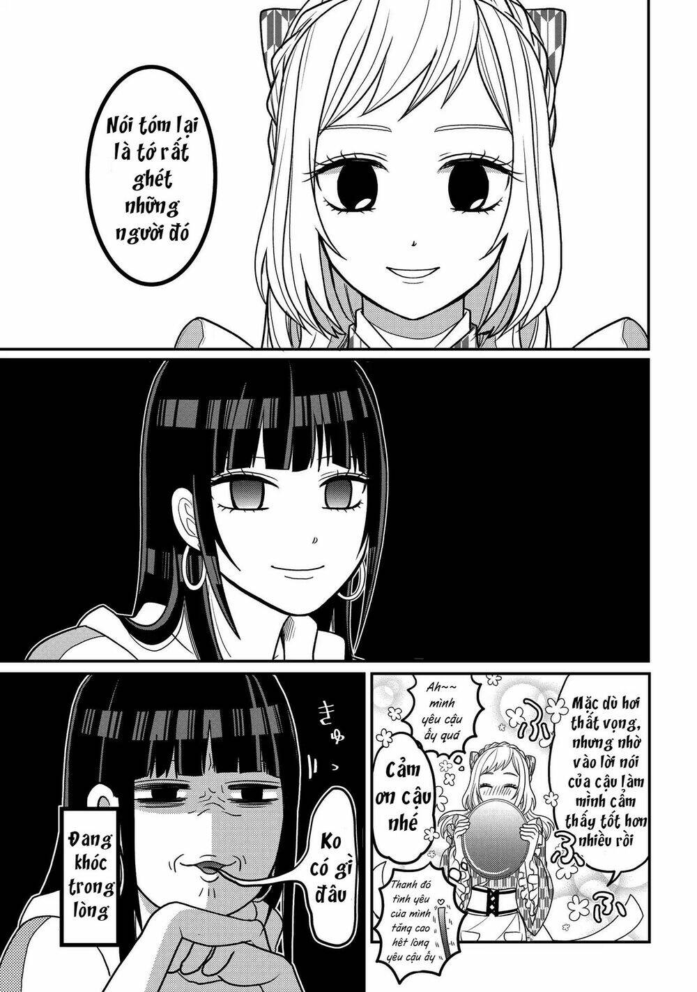 josou shite mendoukusai koto ni natteru nekura to yankee no ryou kataomoi chapter 3 - Trang 2