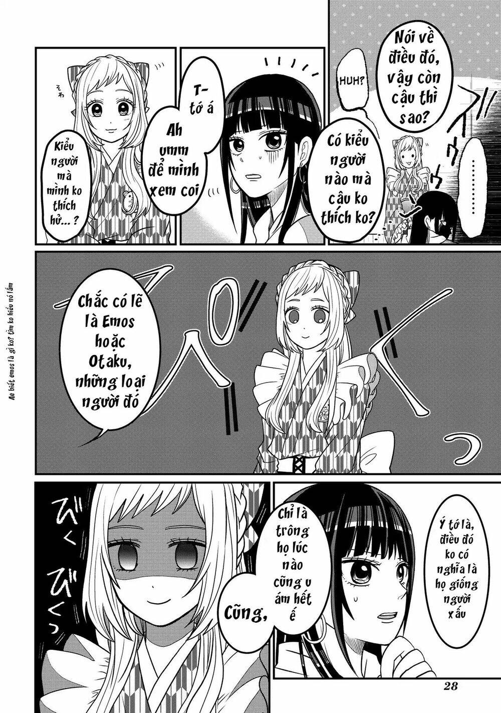 josou shite mendoukusai koto ni natteru nekura to yankee no ryou kataomoi chapter 3 - Trang 2