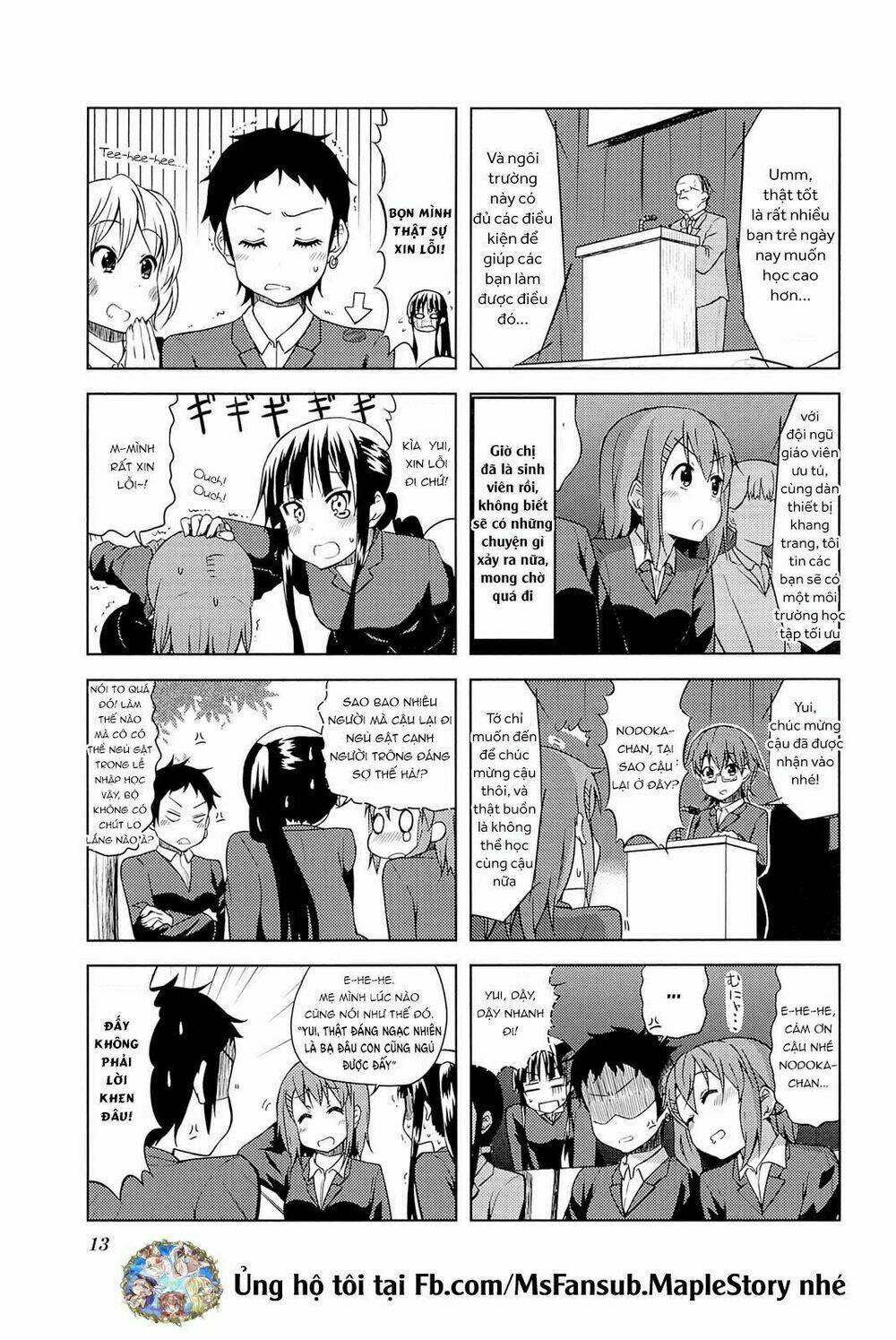 K-ON! - College Chapter 2 - Trang 2