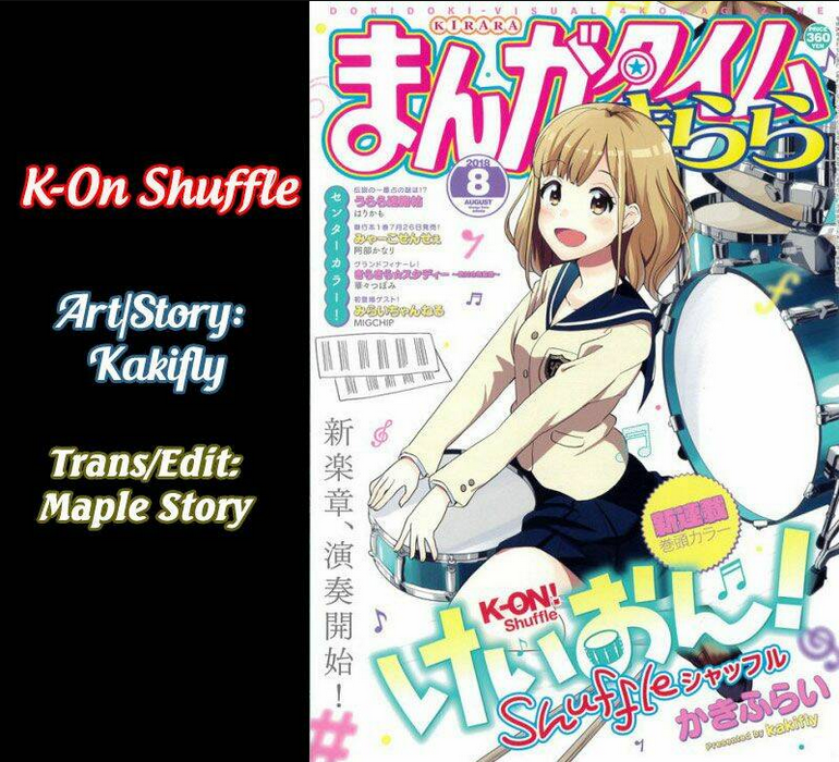 k-on shuffle chapter 27 - Next chapter 28