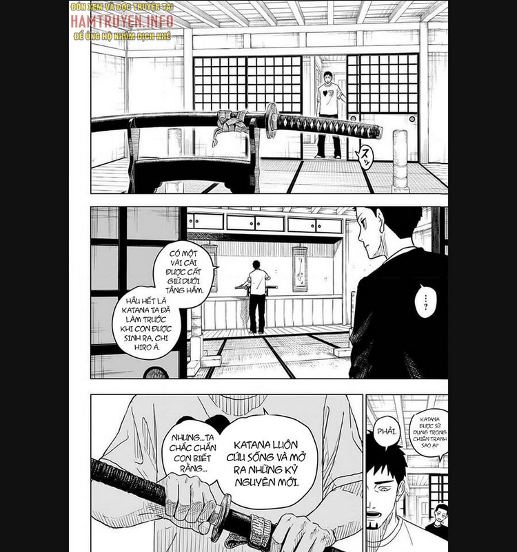 kagura bachi: phép thuật và katana chapter 1 - Trang 2