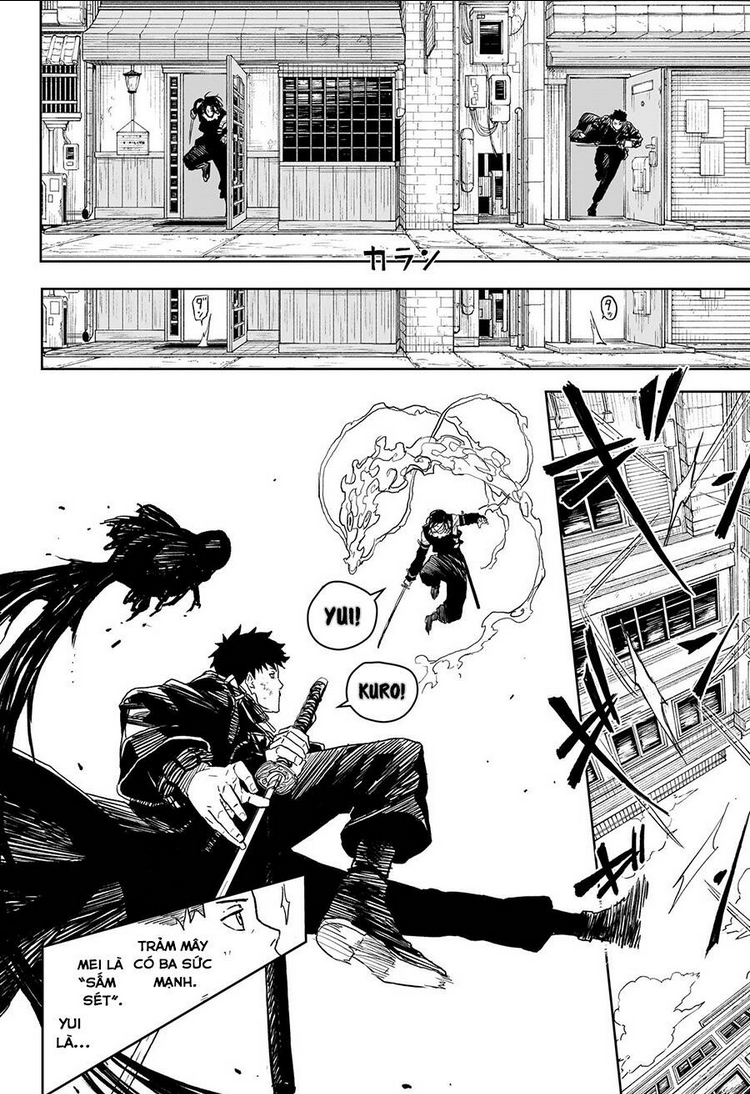 kagura bachi: phép thuật và katana chapter 9 - Trang 2