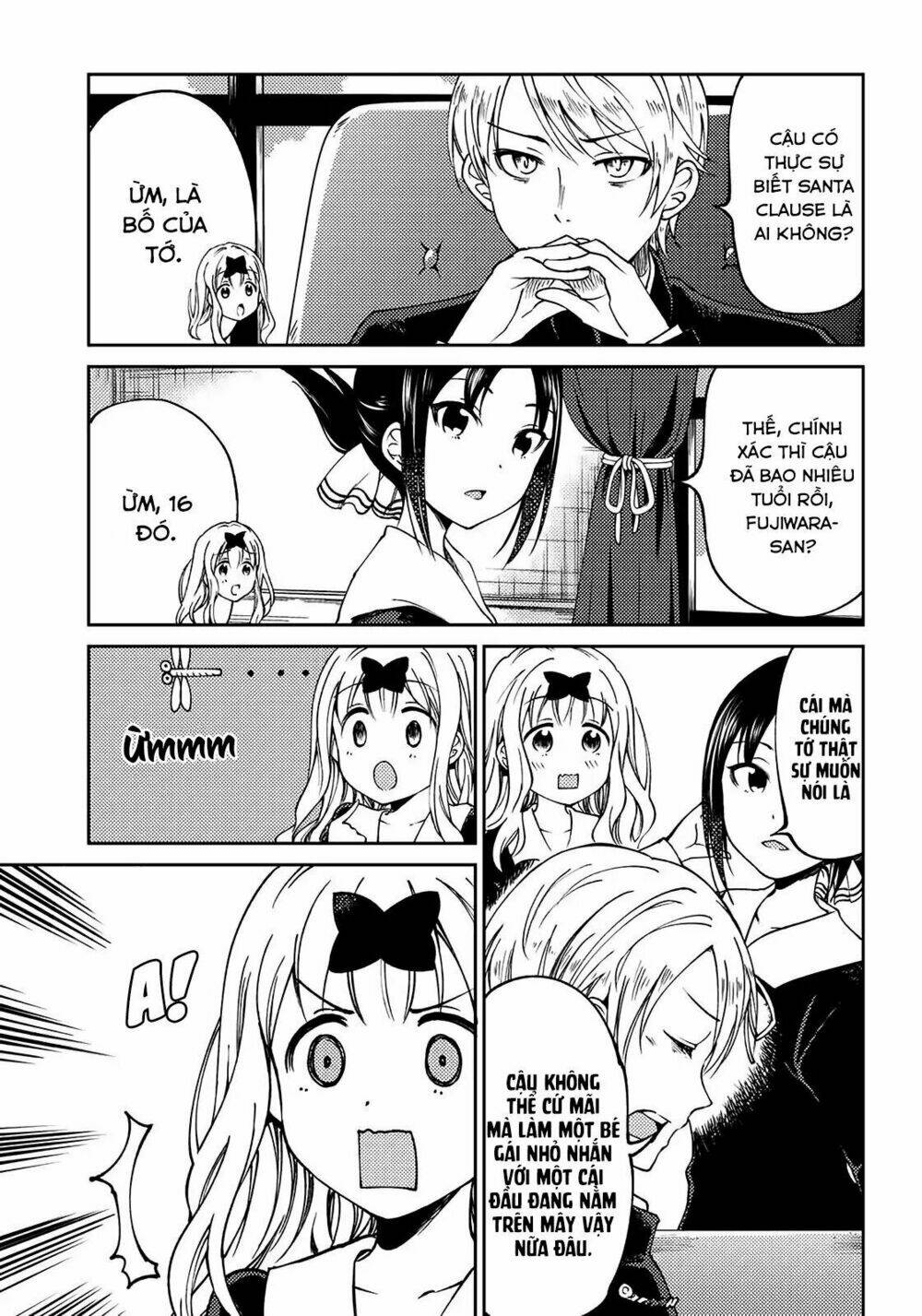 kaguya-sama wa kokurasetai doujinshi chapter 3: fujiwara-chan muốn vui vẻ cùng với - Trang 2