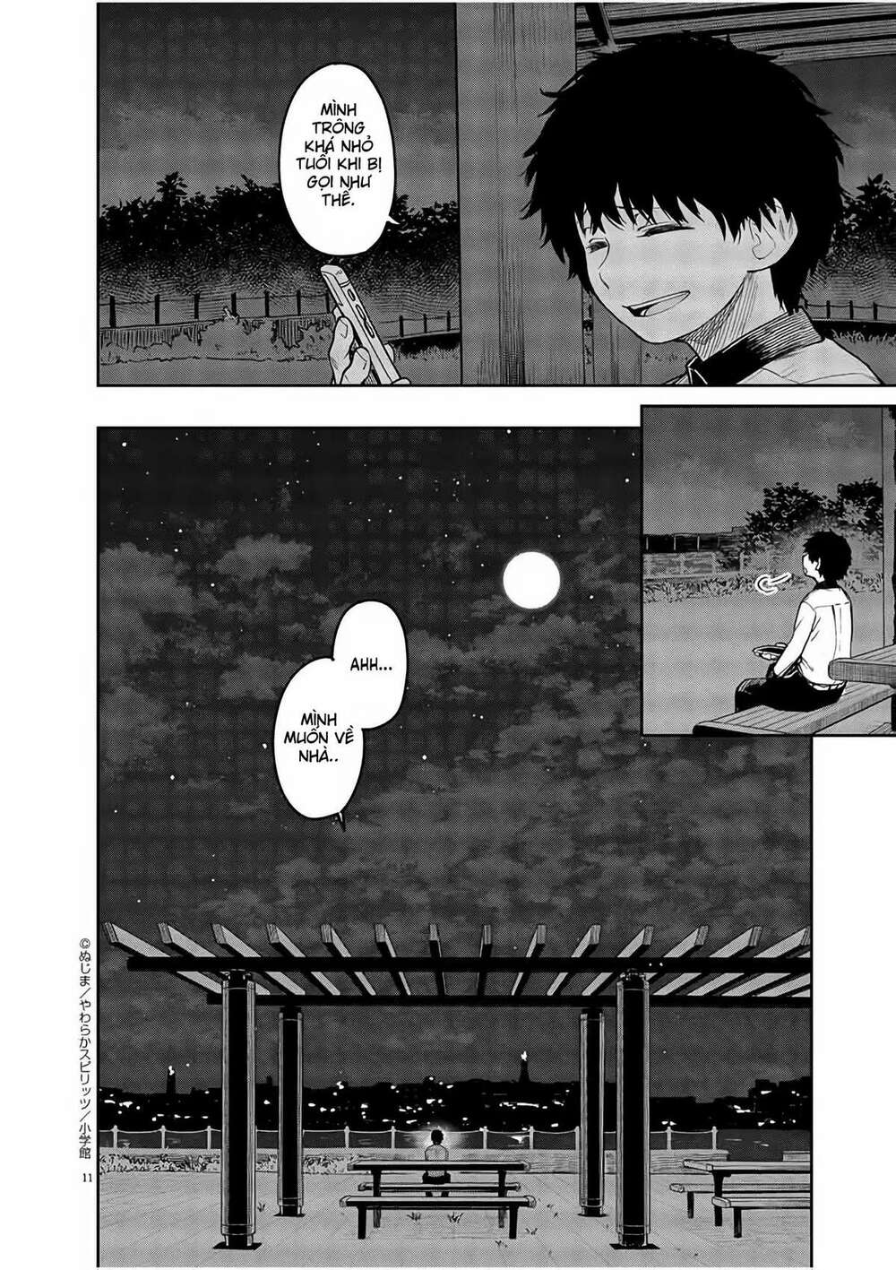 kaii to otome to kamigakushi chapter 2 - Trang 2